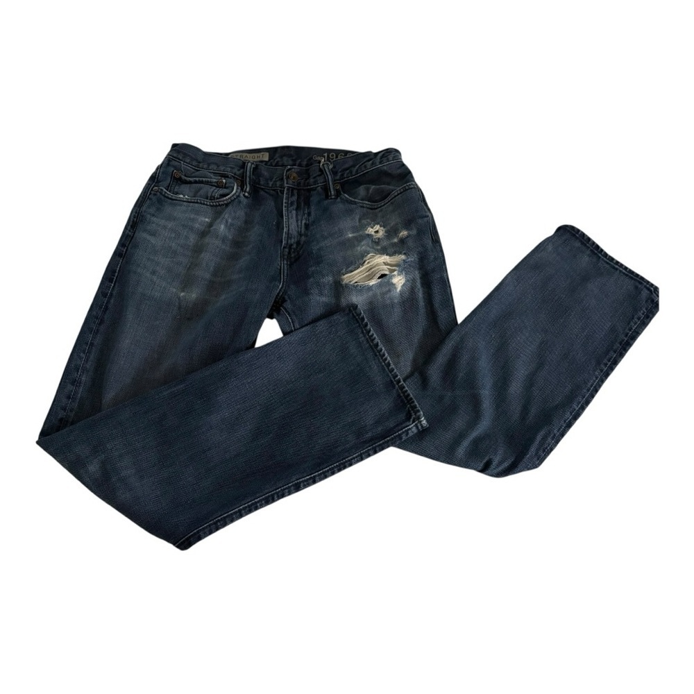 Women’s GAP 1969 Distressed Blue Jeans